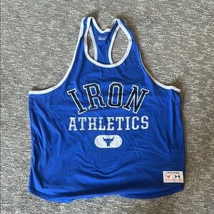 Under Armour Royal Blue Iron Athletics Tank
